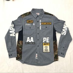 AAPE Button up shirt
